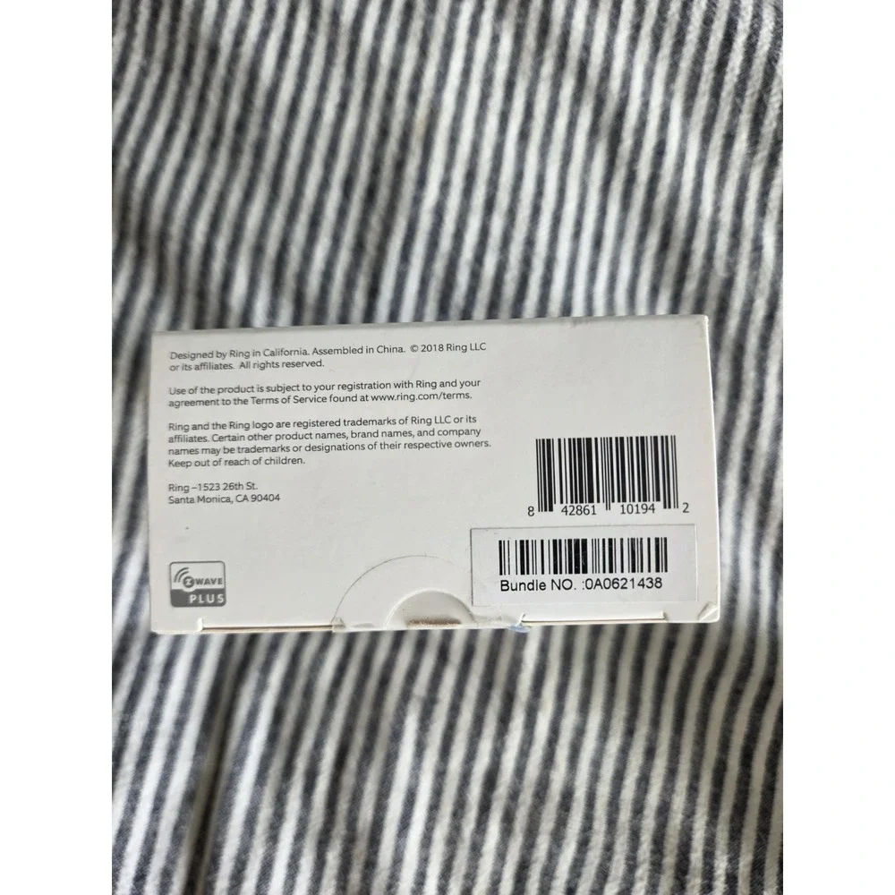 NEW Ring Contact Sensor 2-Pack - White For Ring Alarm 1st Generation In Box